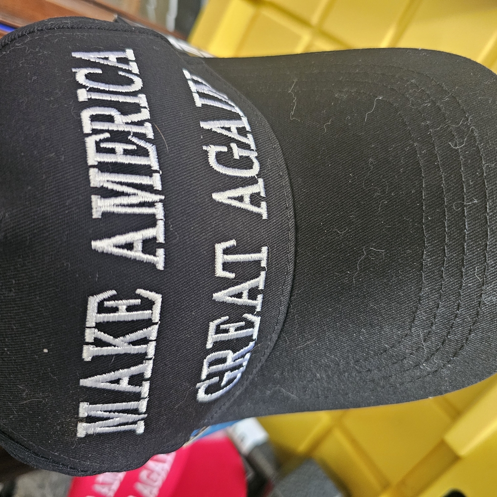 Black Embroidered Cap